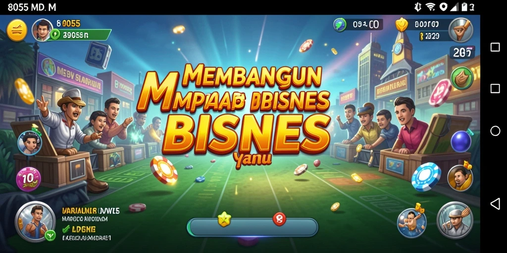 Screenshot yang menampilkan gameplay 8055 yang seru dan interaktif.