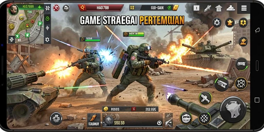Gameplay menarik HAO788 dengan aksi pertempuran strategis.