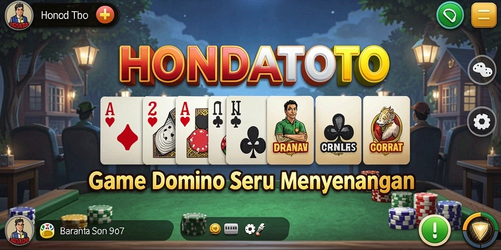 Screenshot gameplay HONDATOTO dengan suasana seru dan menegangkan.