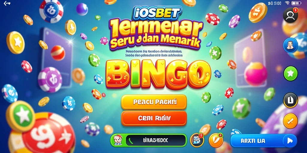 Tampilan gameplay Bingo yang seru dan interaktif di IOSBET.
