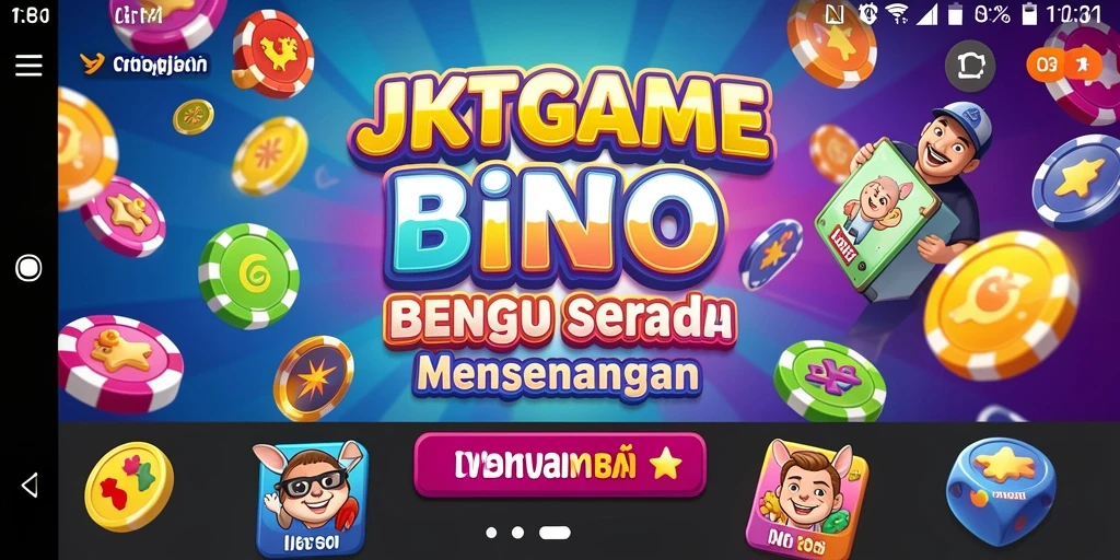 Screenshot dari gameplay seru JKTGAME dengan Bingo yang menarik.