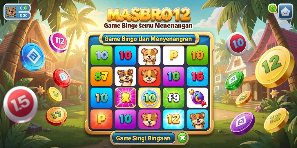 Tampilan game Bingo dengan gameplay yang seru dan interaktif.