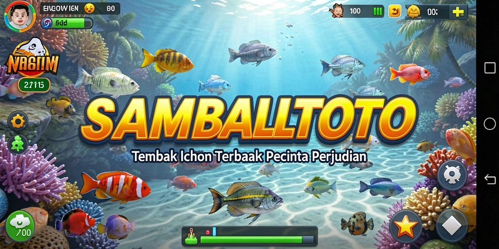 Gameplay menembak ikan yang seru dan mendebarkan di SAMBALTOTO.