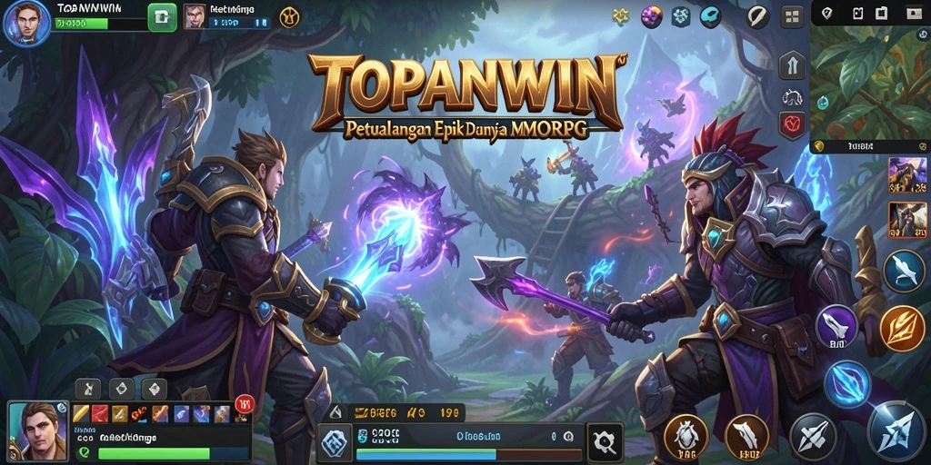 Gameplay petualangan epik di dunia <strong>TOPANWIN</strong> yang memikat.